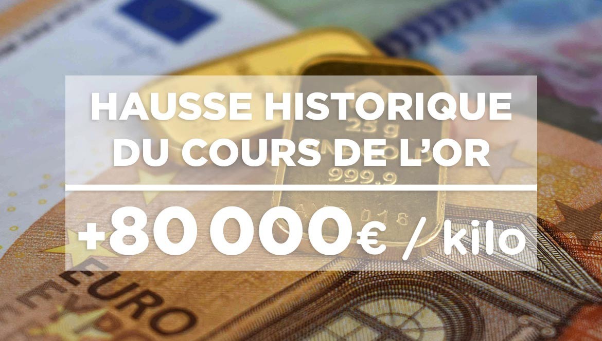 Le kilo d'or à 80000€, folie durable ?